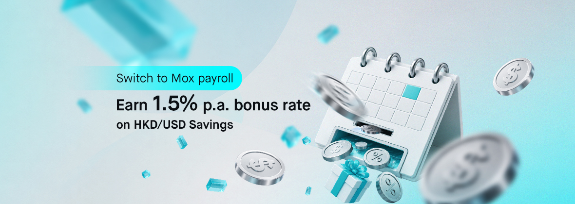 Set payroll with Mox and top up 1.5% p.a. on savings