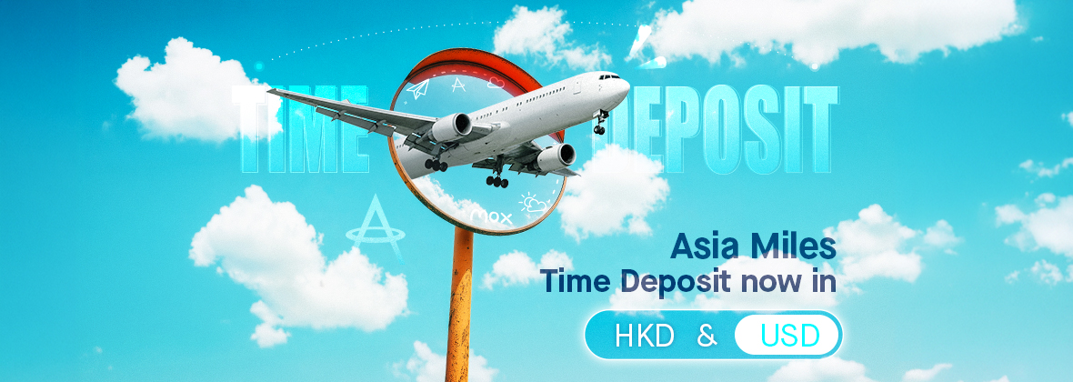 Fly farther with Mox Asia Miles Time Deposit