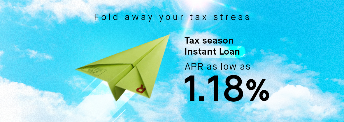 Get ahead of tax season, lock in rates as low as 1.18% APR 