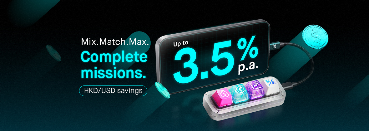 🚀Mission Bonus Rate: Stack wins, stack rates – up to 3.5% p.a. on your deposit! 