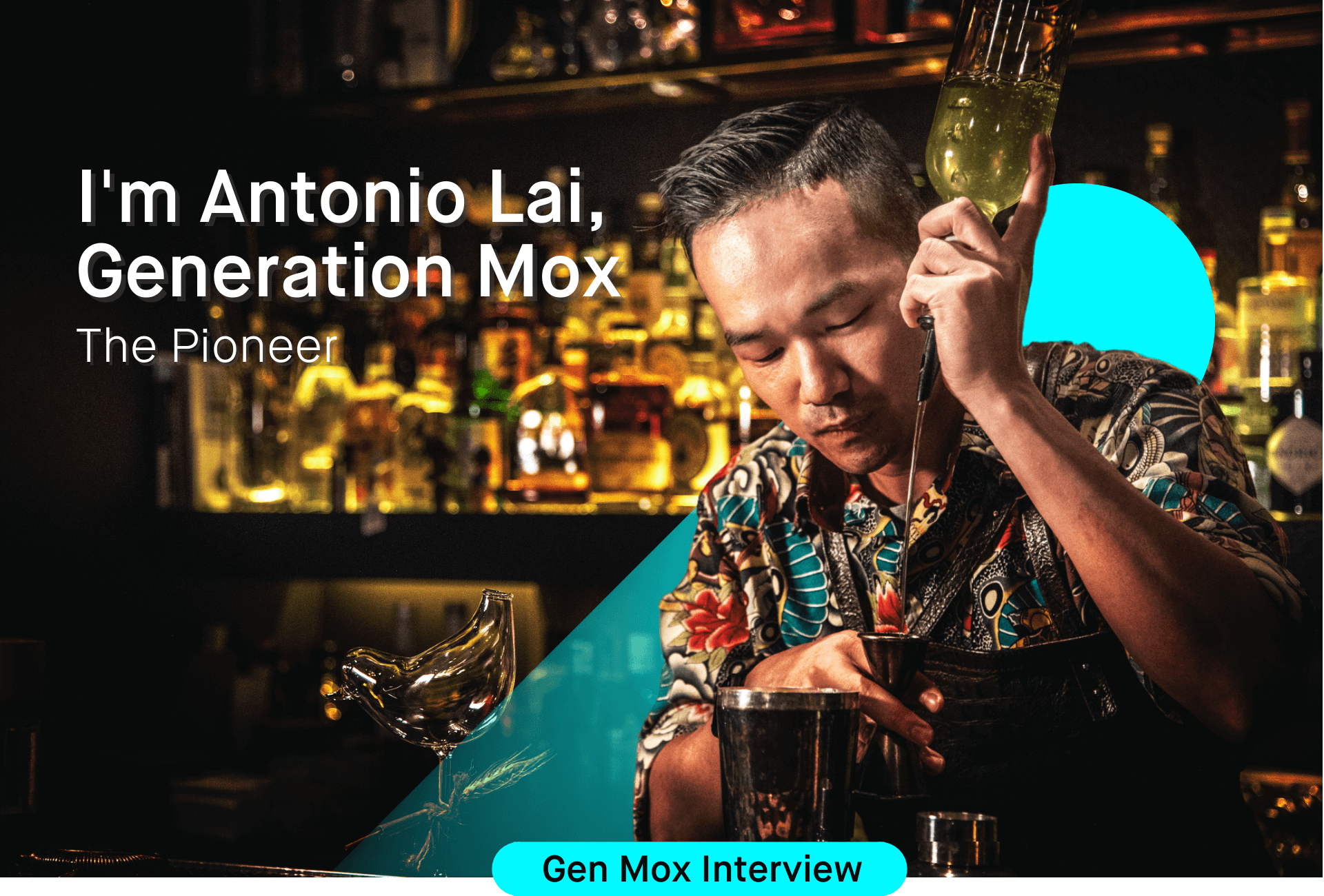 10 Questions with Antonio Lai, Mixologist & Owner of Quinary, ORI-GIN, VEA & More  