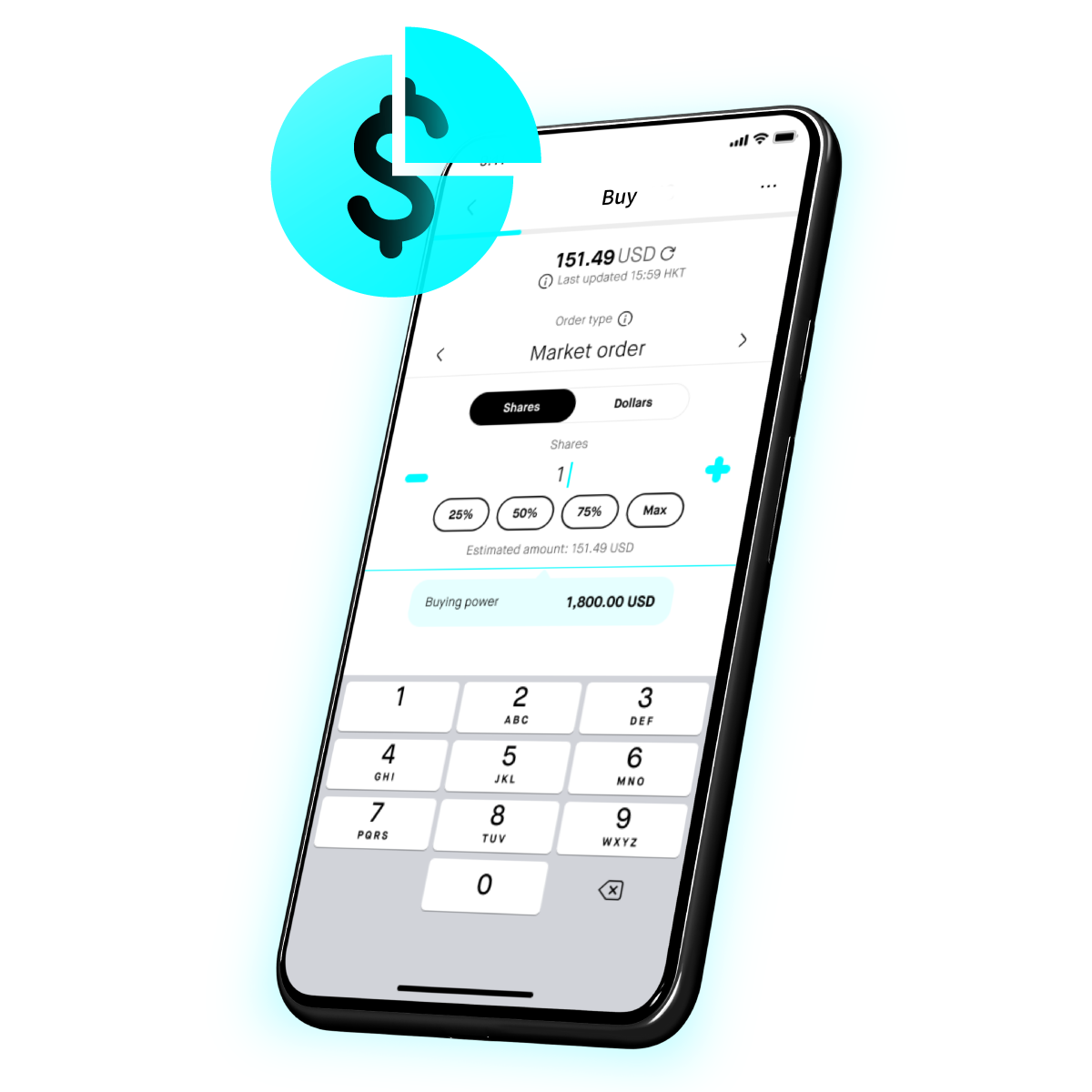 Buy fractions of U.S. stocks⁴ - You decide how much to invest. Break free from entry barriers