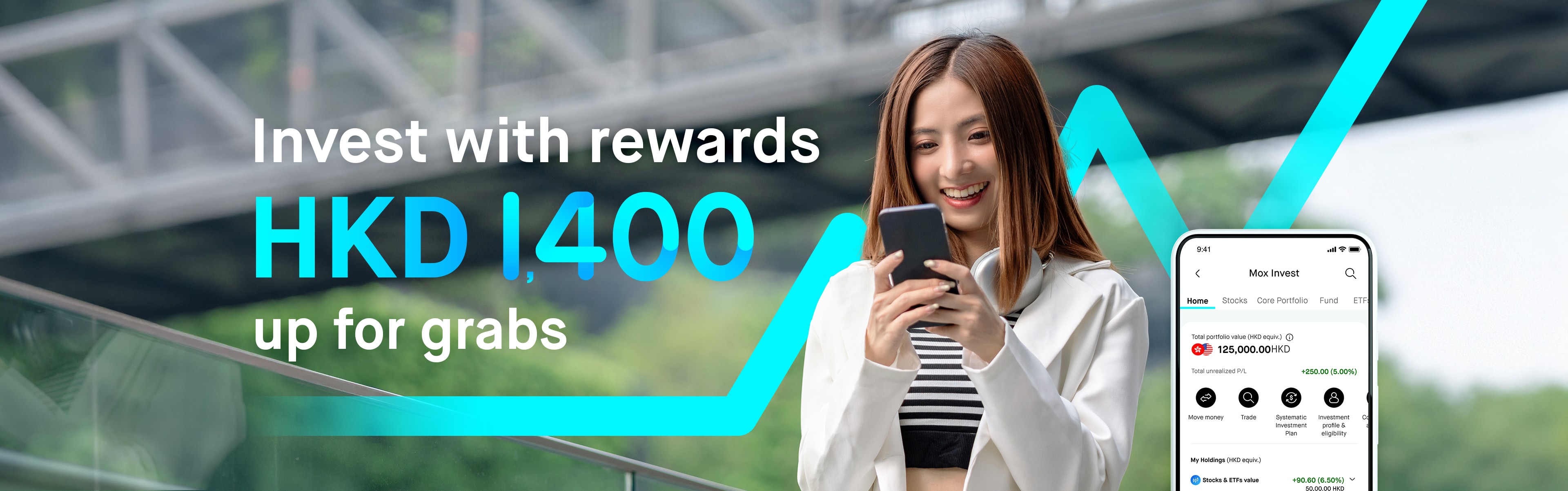 Invest with rewards! HKD1,400 up for grabs 📈