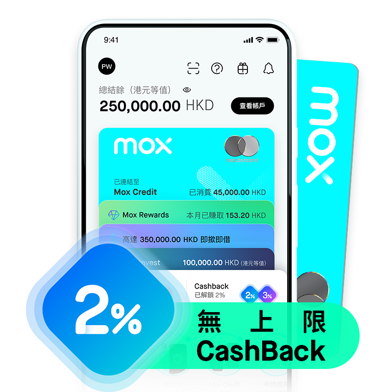 折完再賺高達2%無上限CashBack