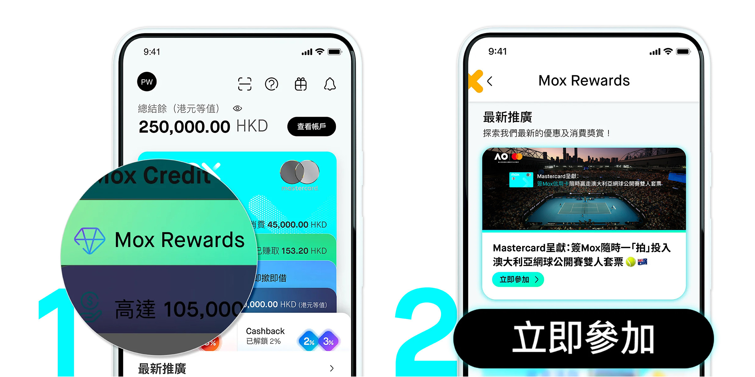 AO step by step registration