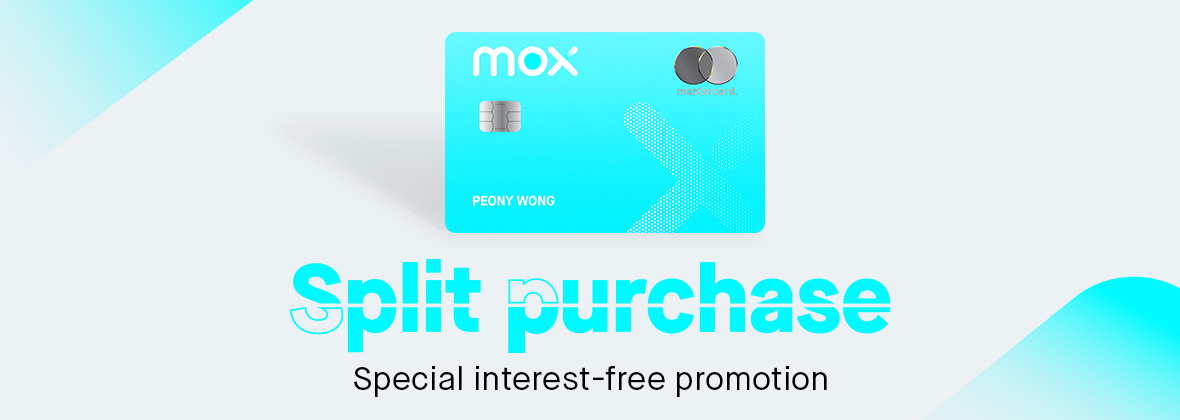 Split Purchase - special interest-free promotion – 0% interest, 100% flexibility