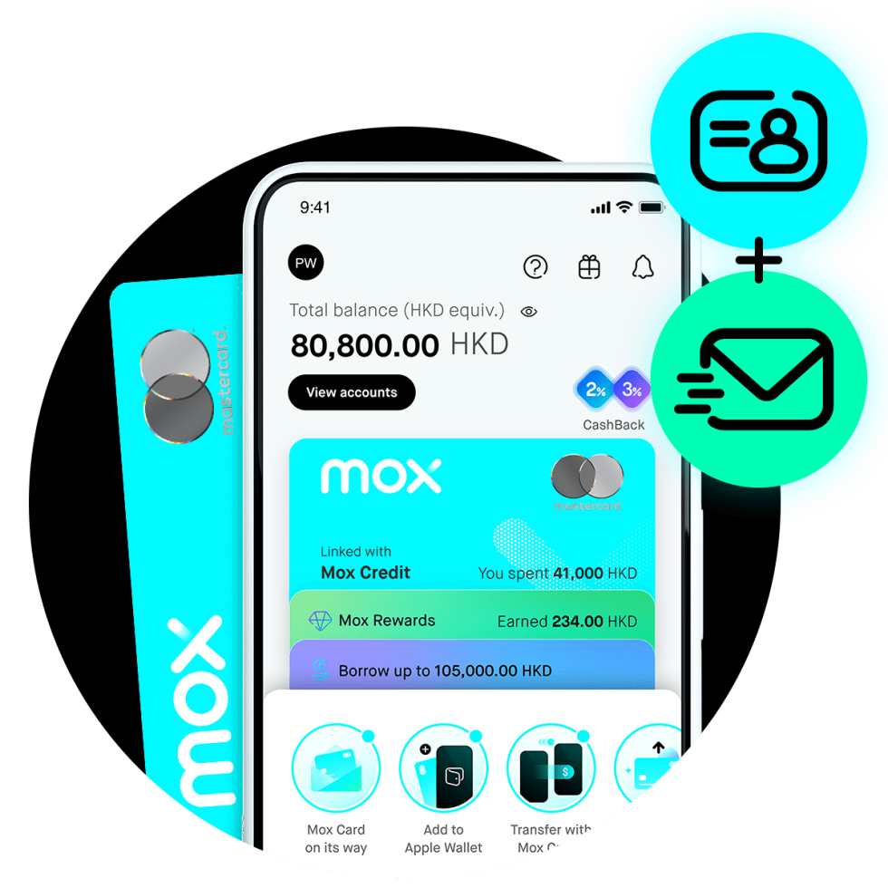 Open a Mox account in minutes