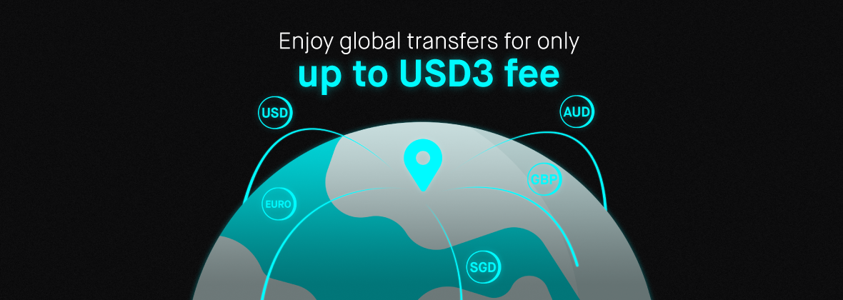 Send money overseas anytime in seconds