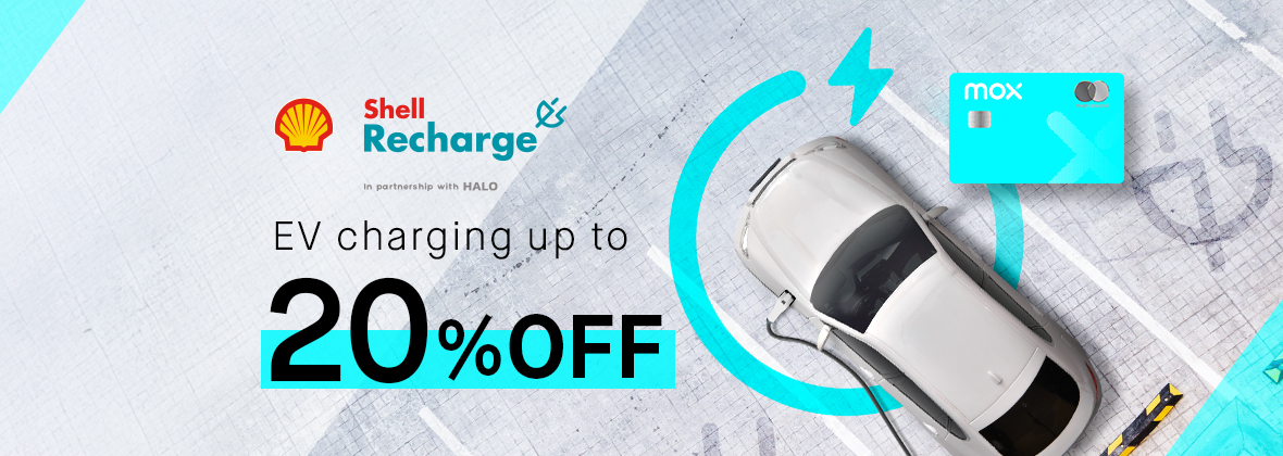 Enjoy up to 20% off on EV charging at Shell Recharge and Halo🚘🔋