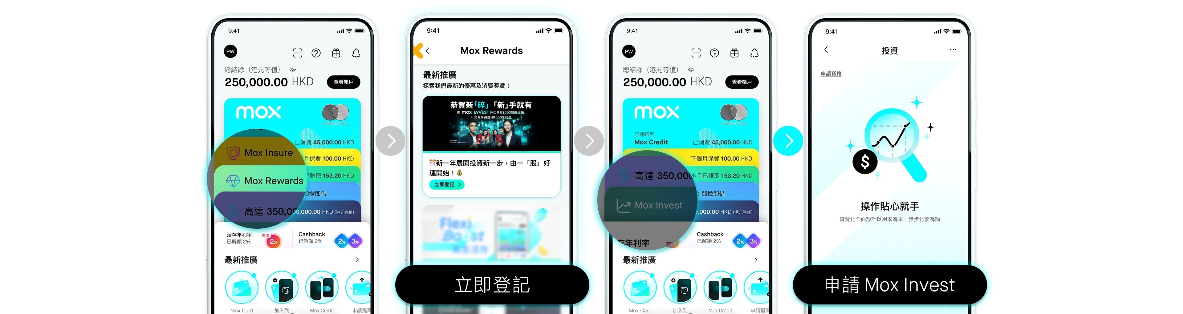準備好更精明地投資？立即登記參加獎賞，然後開立Mox Invest戶口！