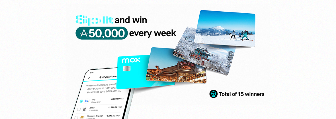 Winners’ Announcement for Mox Split Purchase Asia Miles Lucky Draw​