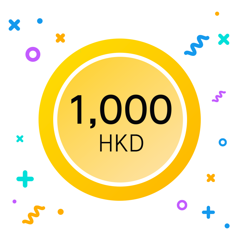 第二賞：HKD1,000現金獎賞 