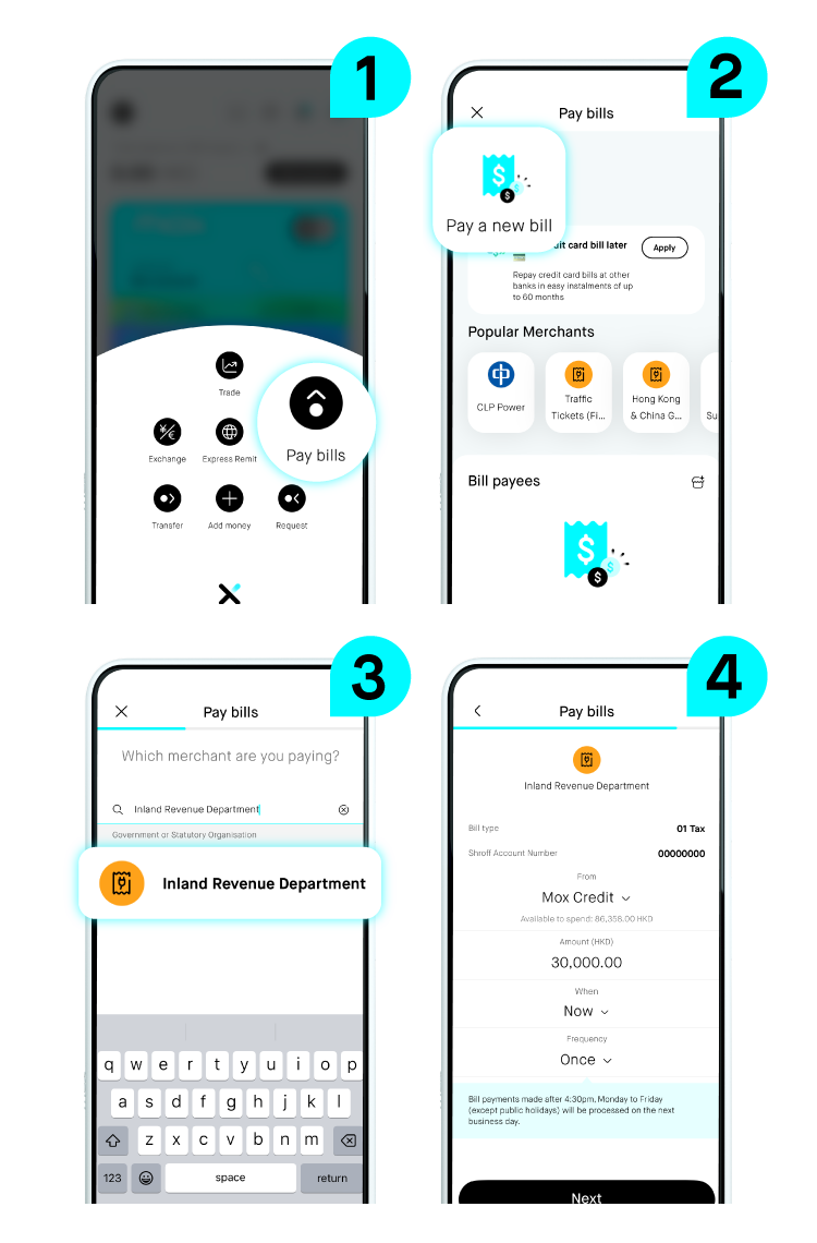 Image - Bill Payment Step by Step