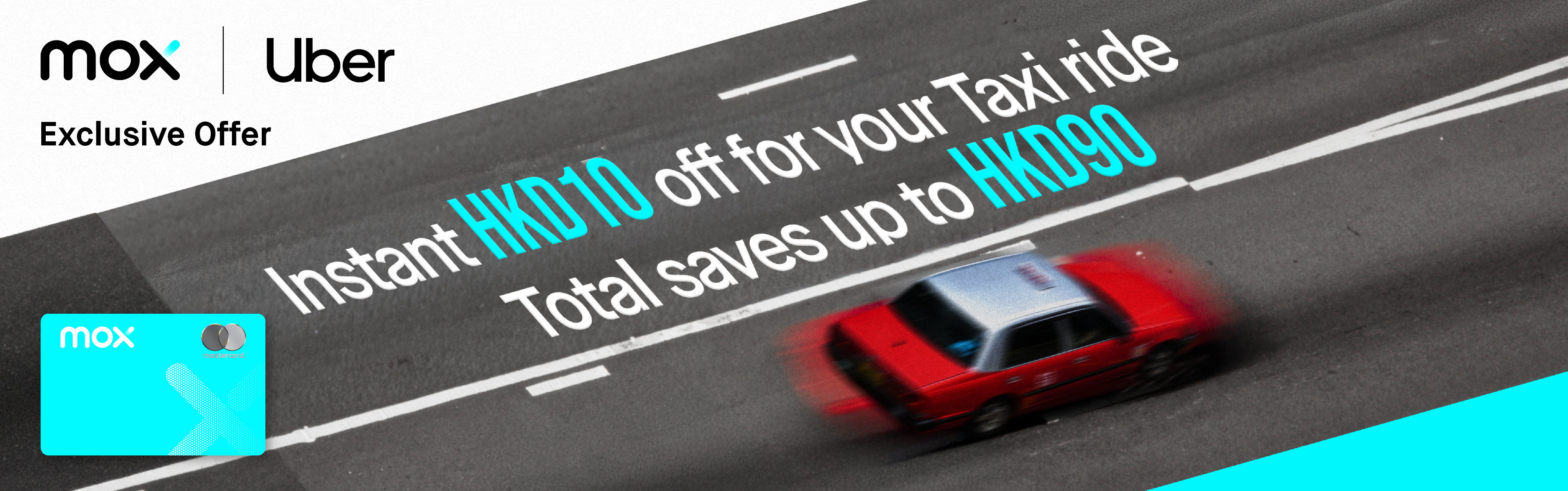 Your Uber Taxi Ride Offer: Up to HKD90 Off Rides 🚕🧧 | Mox