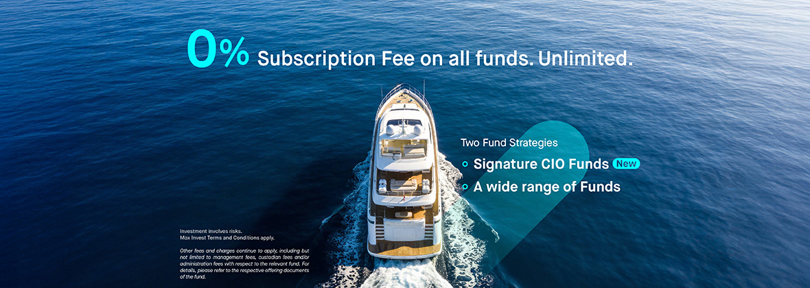 0% Fund Subscription Fee – all fees waived