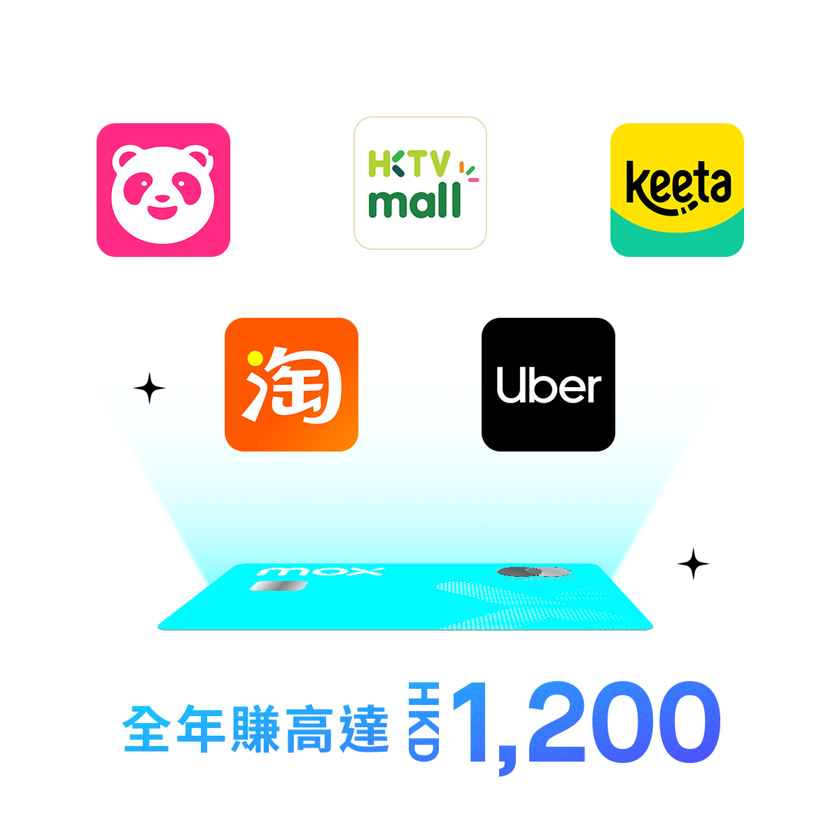 鍾意賺現金的你可選擇以下迎新獎賞：