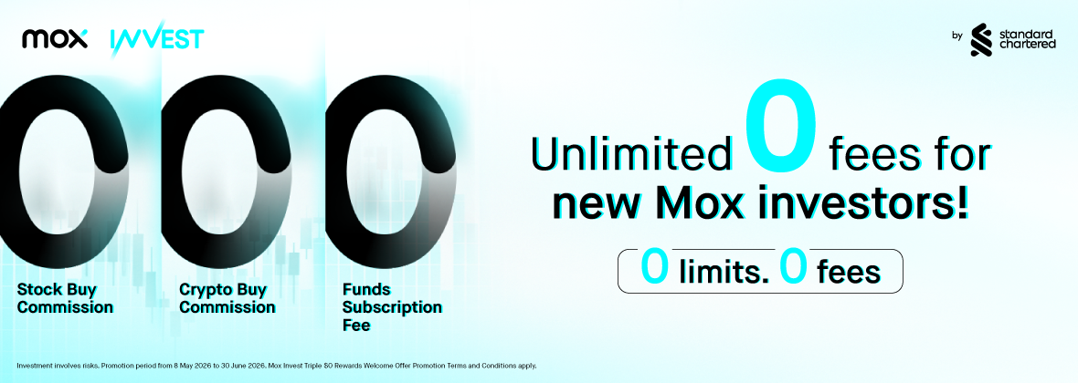 New to Mox Invest? Start strong with Triple ZERO Fees.