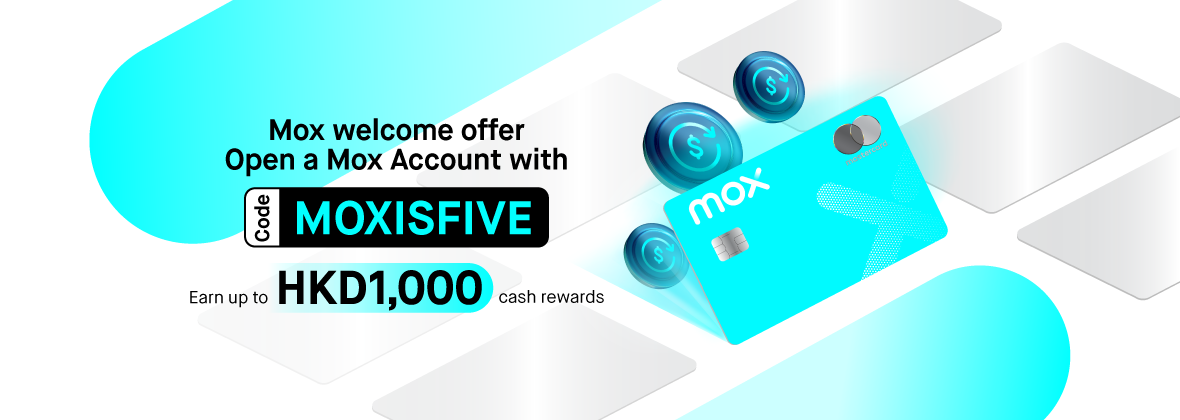 Five years of Mox – Celebrate with big rewards! Debit or credit, everyone wins – let’s make every spend count!
