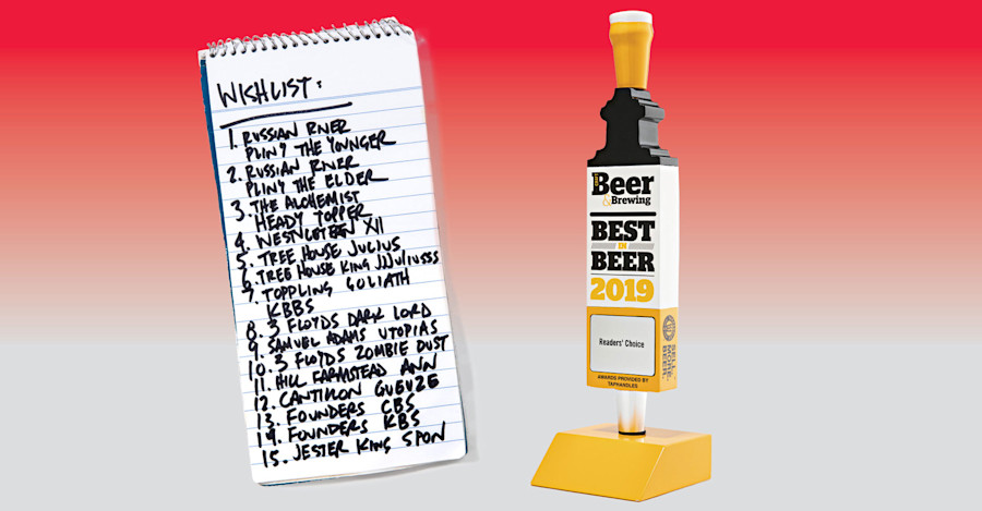 Best in Beer 2019 Readers' Choice: Wishlist Beers Image