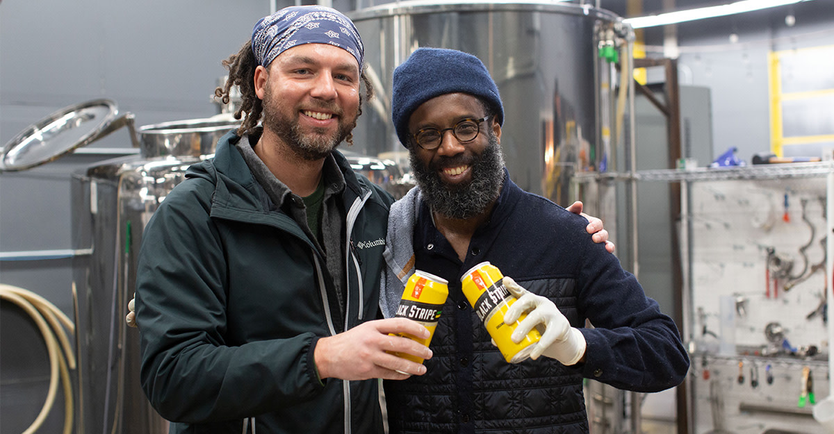 Recipe: Métier Black Stripe Coconut Porter Primary Image