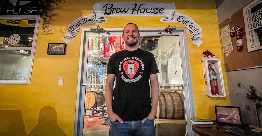 Podcast Episode 218: Broken Strings’ Charles Frizzell Believes that More is More When It Comes to Flavor-Forward Beers Image
