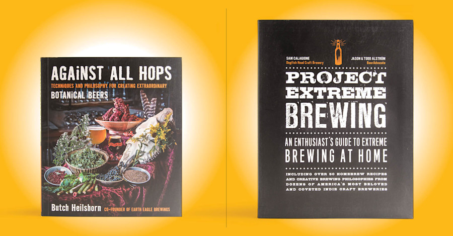 Beer Books: Against All Hops &  Project Extreme Brewing Image
