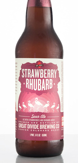 Review Great Divide Brewing Co Strawberry Rhubarb Sour Craft Beer Brewing By ronne day fine cooking issue 117. great divide brewing co strawberry