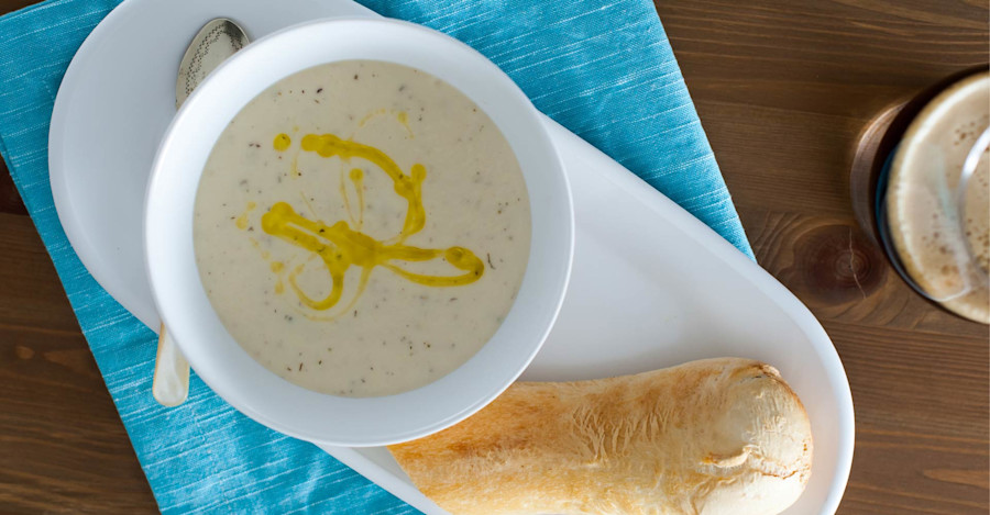 Cauliflower-Horseradish Soup Recipe Image