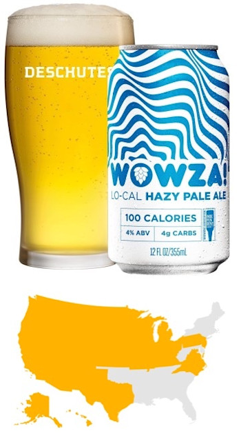 Deschutes WOWZA! Lo-Cal Hazy Pale AleImage