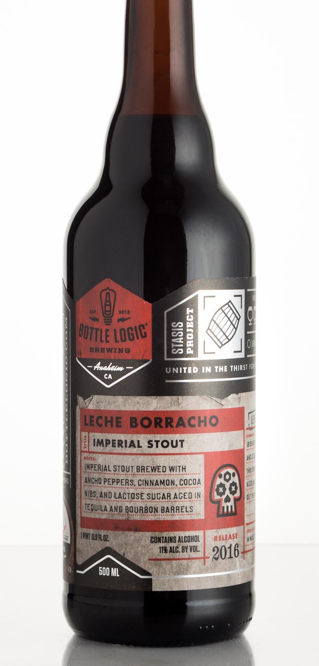 Bottle Logic Leche Borracho Glass 2018 Release NEW! 