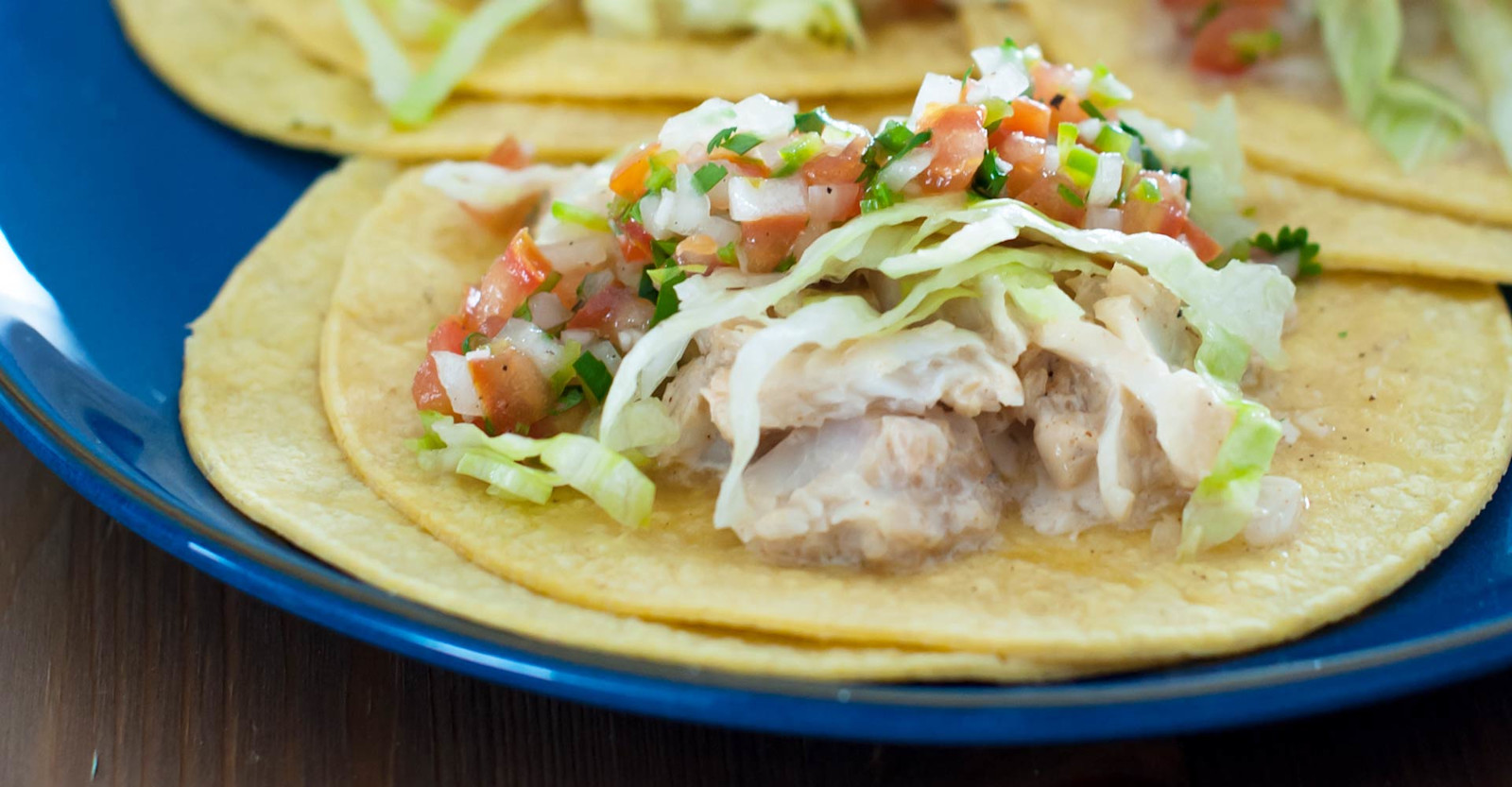 Poached Pacific Cod Tacos Recipe Primary Image