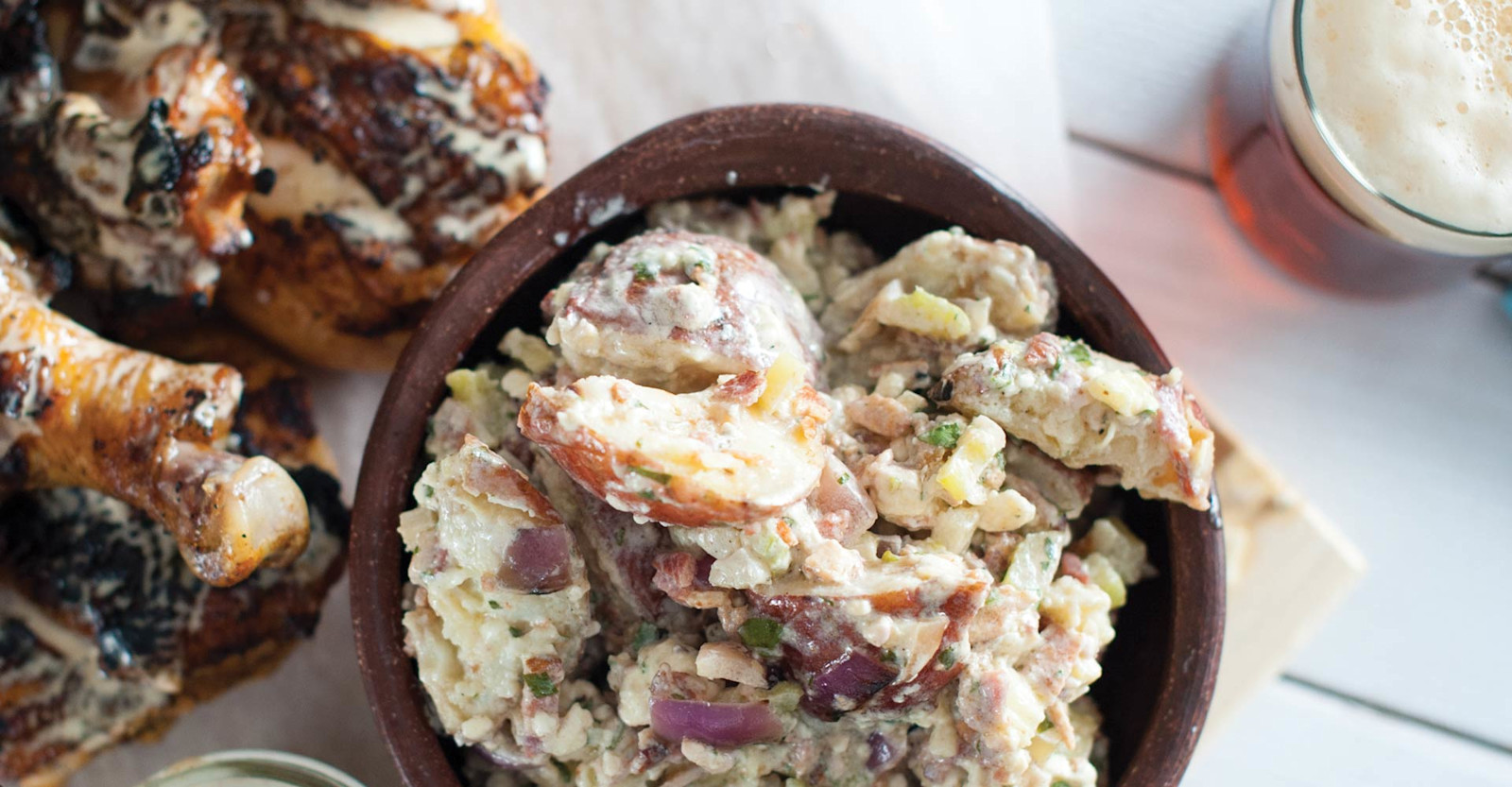 Grilled Potato Salad Recipe Primary Image