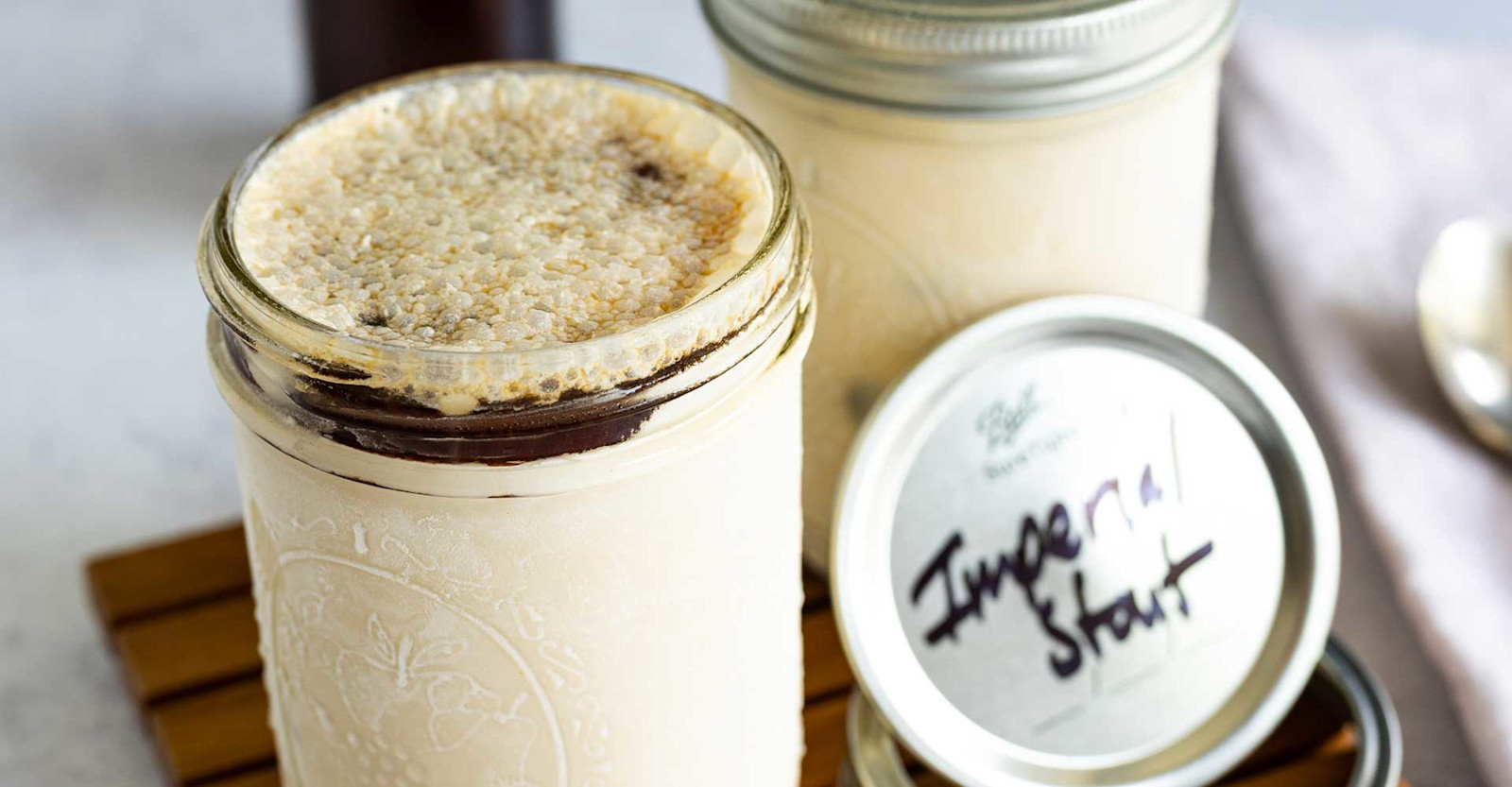 Cooking with Imperial Stout: Chocolate Chip Ice Cream in a Mason Jar Primary Image