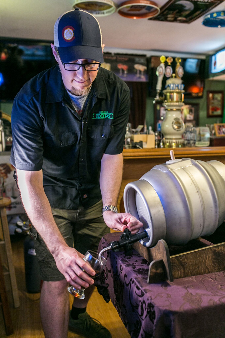 Using a Stillage When Serving Cask Ale Image