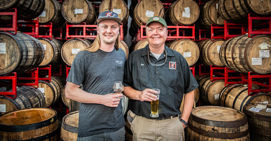 Podcast Episode 98: Revolution Brewing’s Jim Cibak and Marty Scott: Intentional Brewing and Aging for Blending Barrel-Aged Beers Image