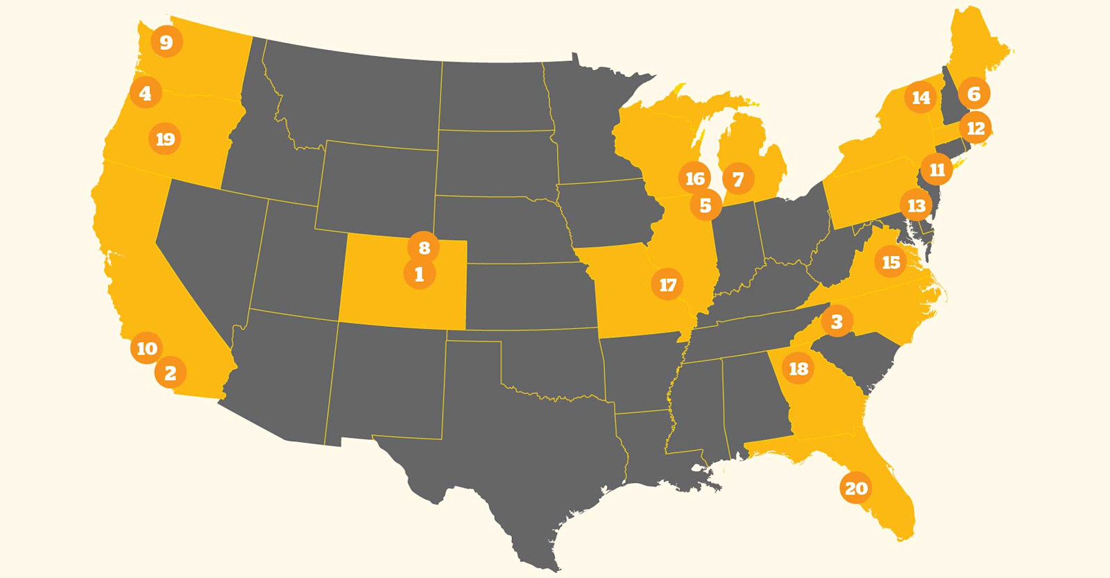 Best in Beer 2020 Readers’ Choice: Your Favorite Beer Cities Primary Image