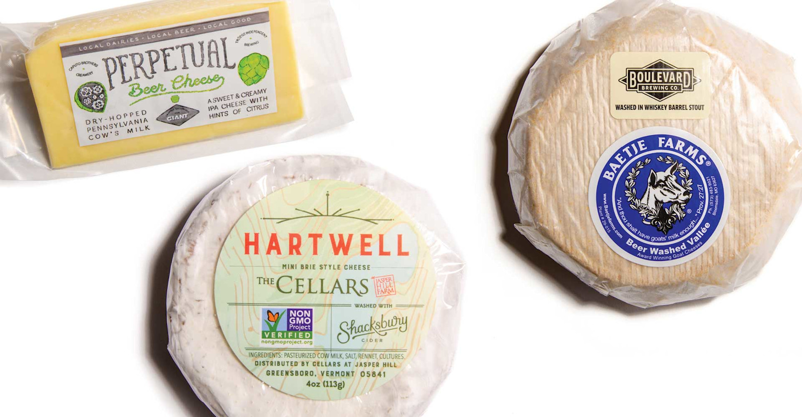 Editors’ Picks: Beer-Washed Cheeses Primary Image