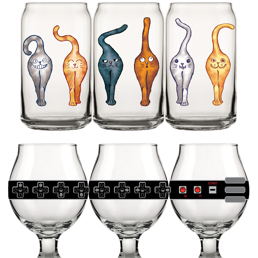 GLASSWARE WITH PERSONALITY Image