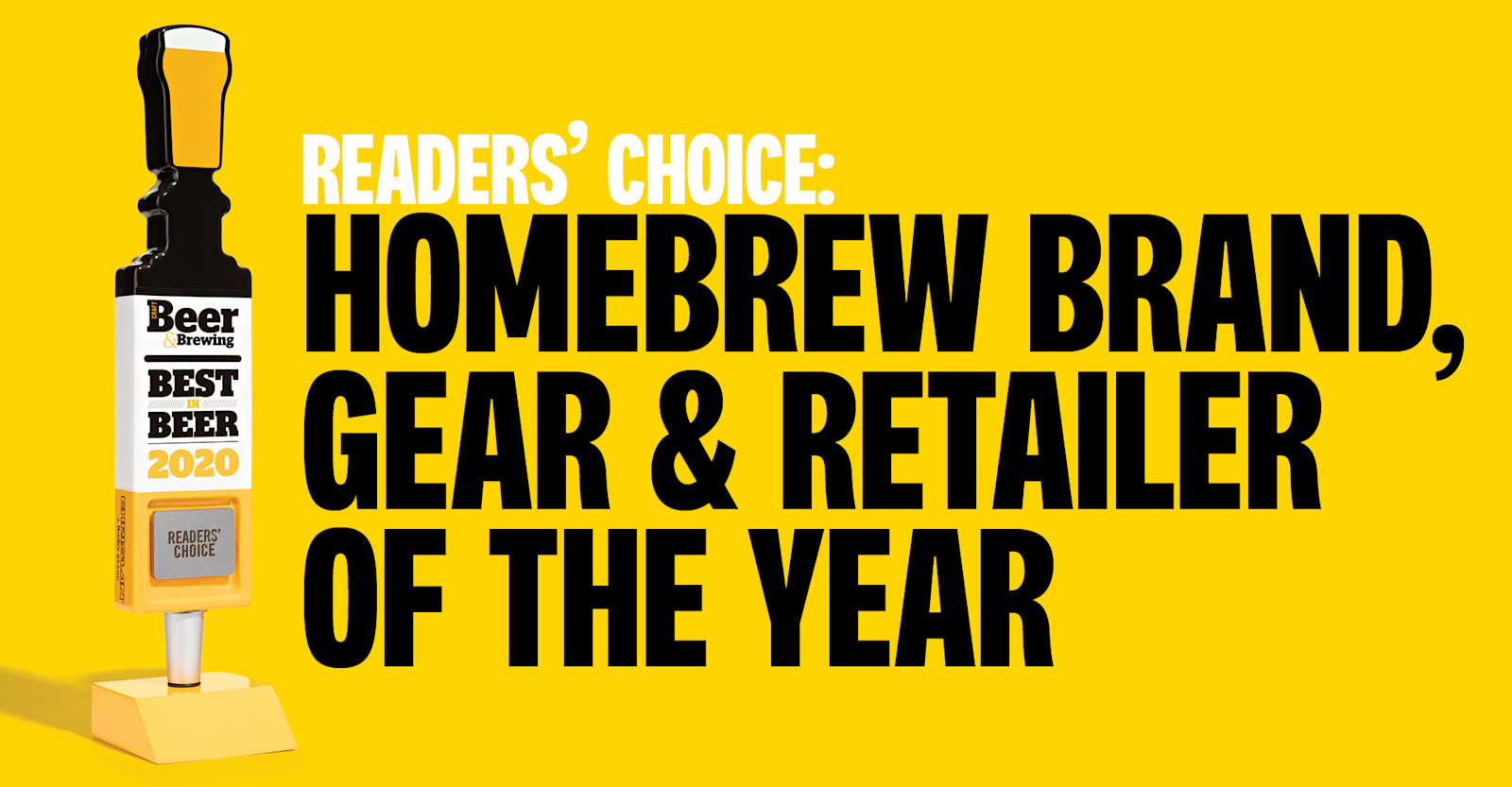 Best in Beer 2020 Readers’ Choice: Homebrew Brand, Gear & Retailer of the Year Primary Image