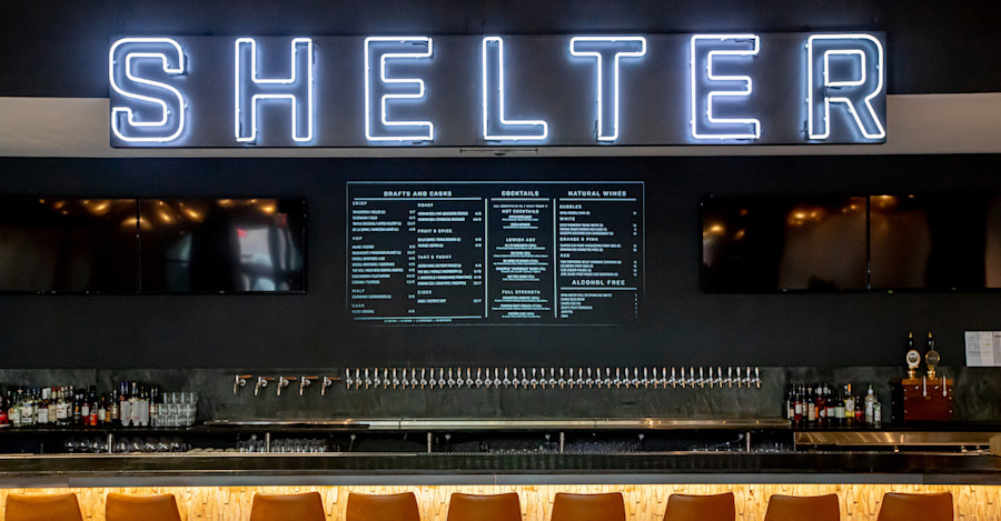 Heading for Shelter (with Lager) at the Roost in Washington, D.C. Image