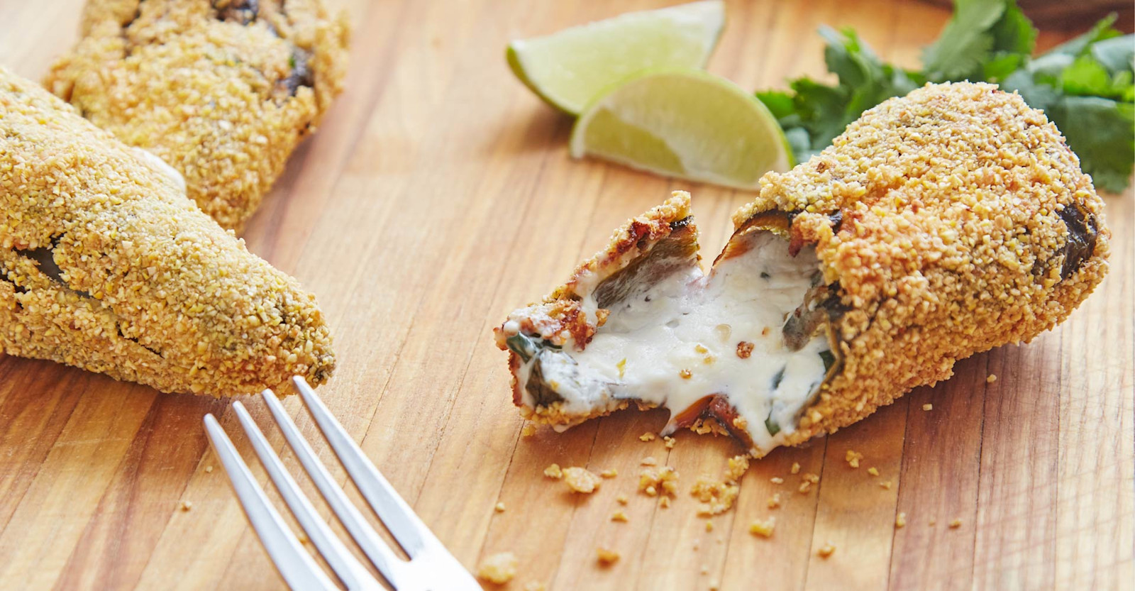 Sour Beer Goat Cheese Chile Rellenos Primary Image