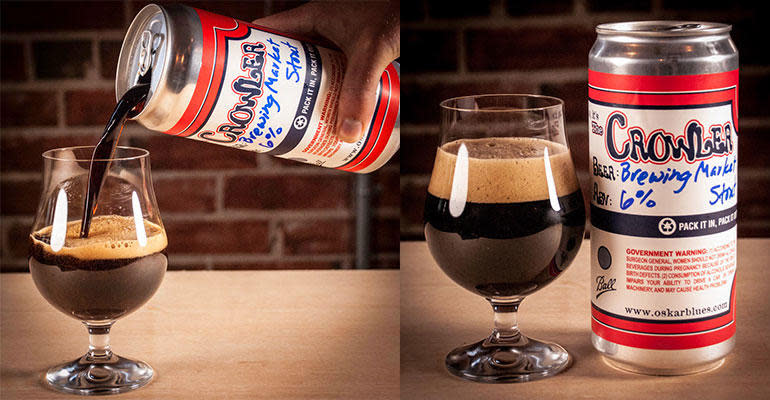 The end of the glass Growler? The 'Crowler' just blew our minds Image