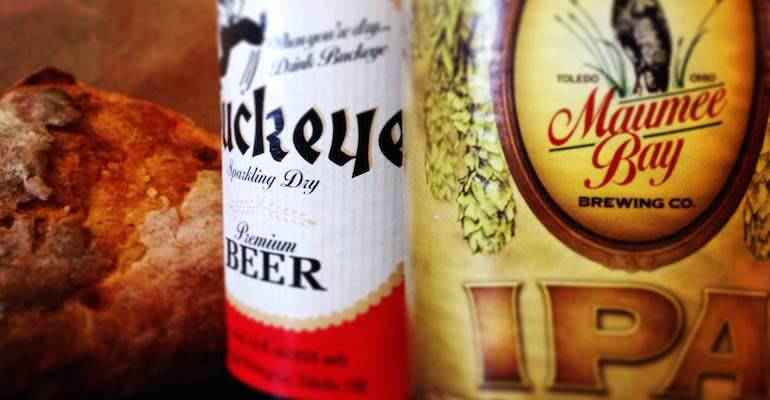 Craft Beer + Bread = Delicious Image