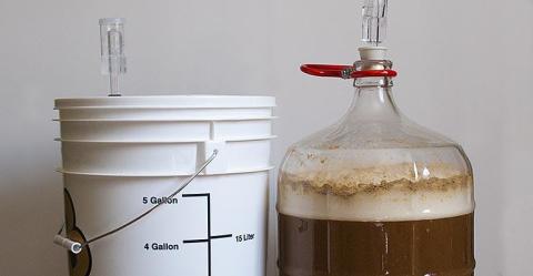 Fermentation Glass Or Plastic Craft Beer Brewing