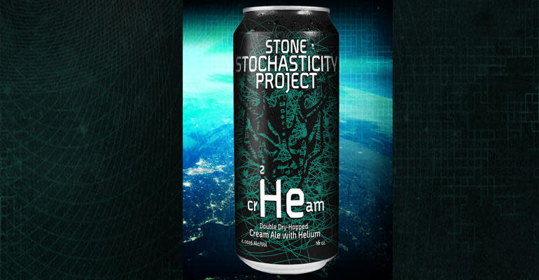 Stone Brewing's First Canned Beer, First Helium Beer Ever Craft Beer