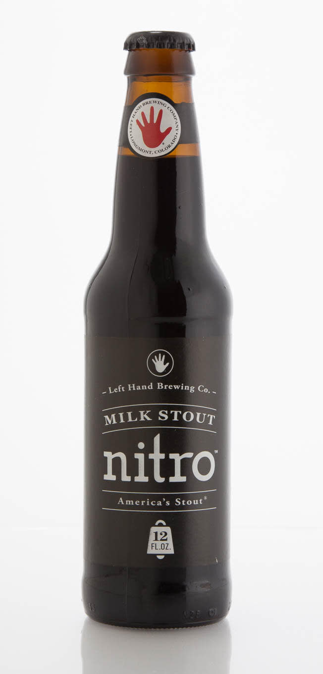 Review Left Hand Brewing Company Milk Stout Nitro Craft Beer Brewing