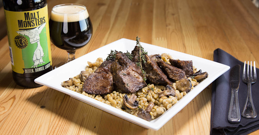 A Collaboration of Craft Beer and Savory Food Image