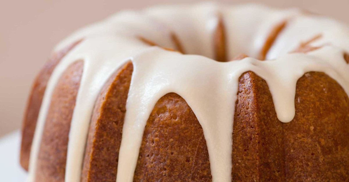 Hoppy Lemon Bundt Cake with Goat CheeseBeer Icing Craft Beer & Brewing