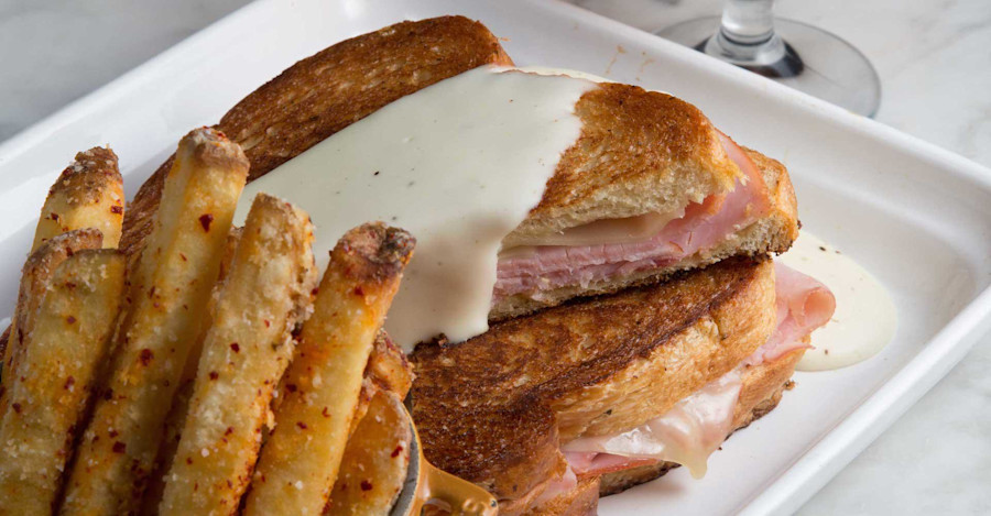 Croque Monsieur with Pils Béchamel Recipe Image