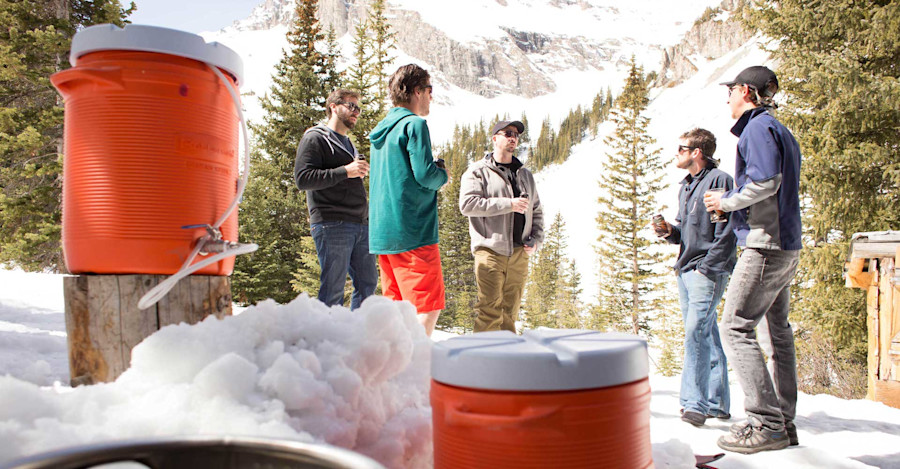 Skiing, Brewing, and Drinking at 11,000 Feet Image